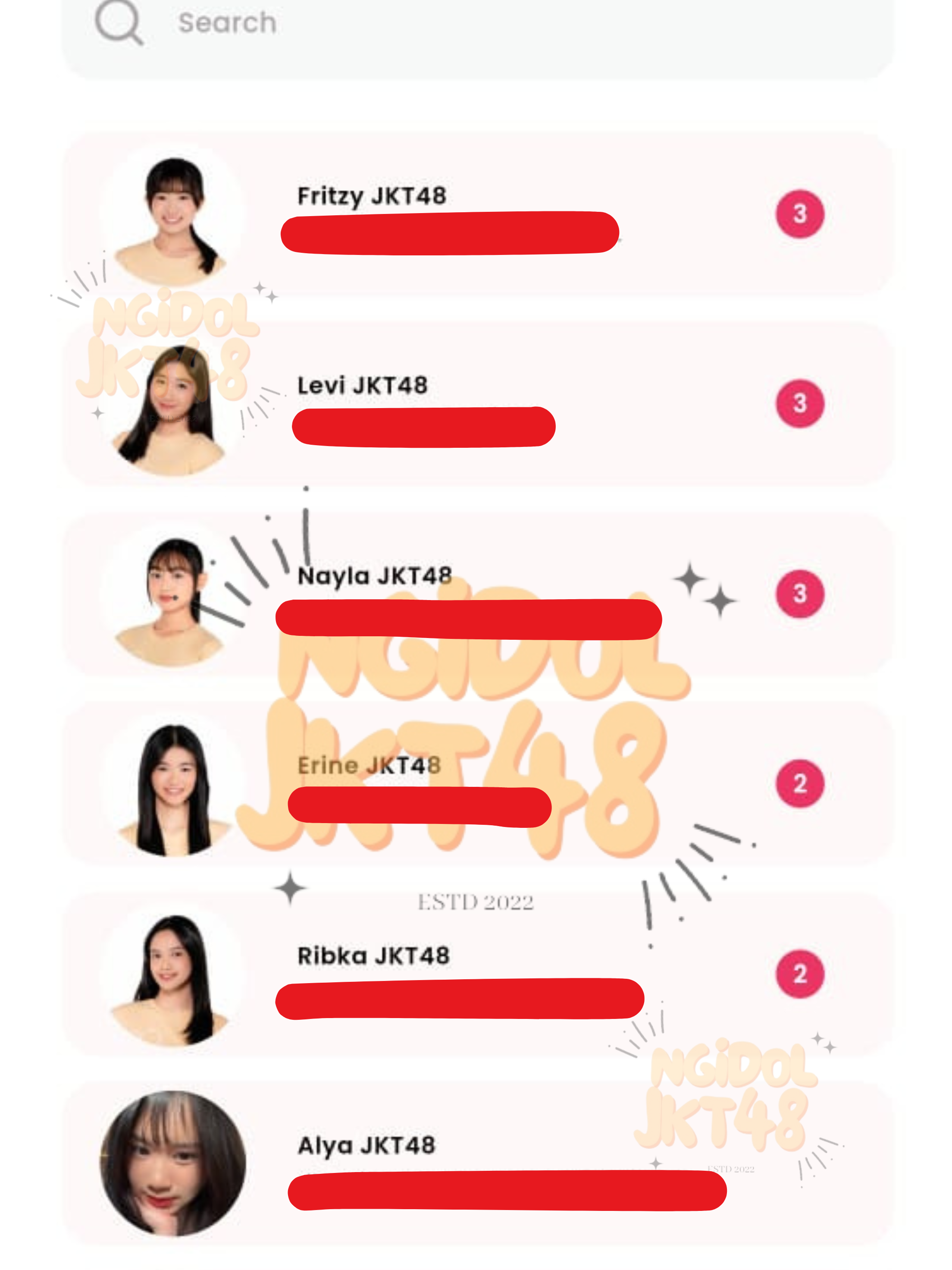 Contoh Private Message JKT48 2