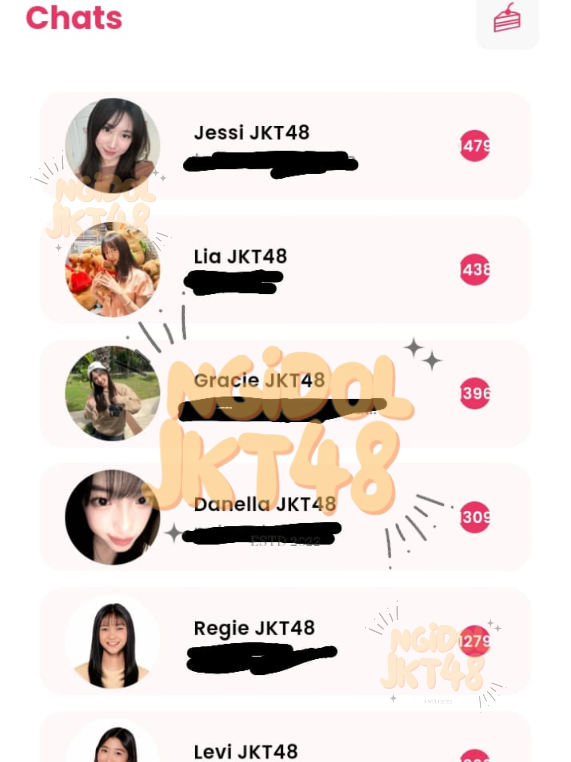 Contoh Private Message JKT48 3